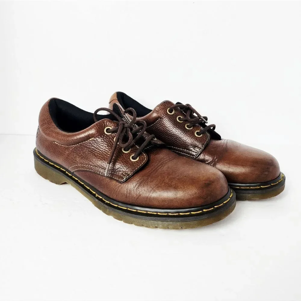 Dr. Martens Boston Oxford Mens Brown Shoes AW004 Size US 13